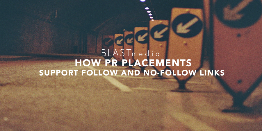 How pr placements support follow and no-follow links graphic