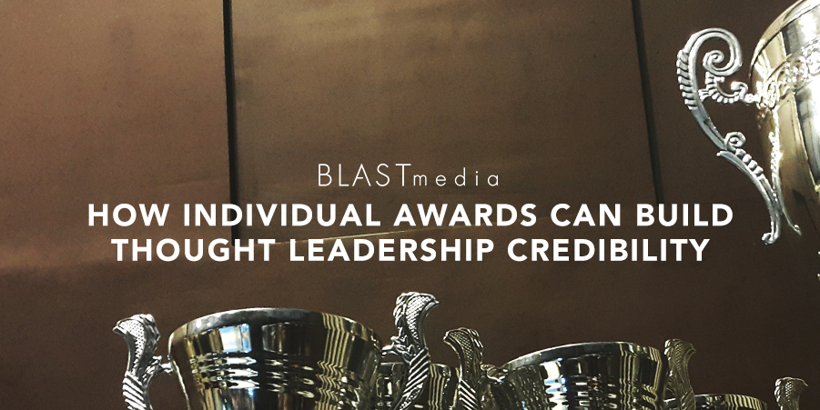 How Awards Can Building Thought Leadership Credibility